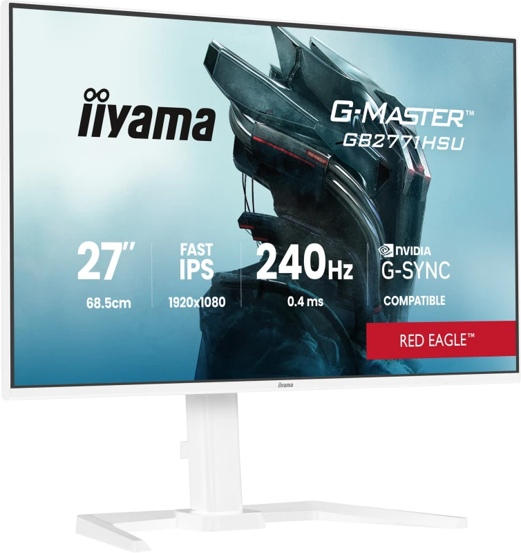 Image of iiyama G-MASTER GB2771HSU-W1 computer monitor 68.6cm (27") 1920