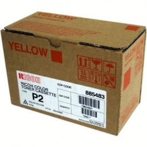 Image of Ricoh 885483 Yellow Laser Toner Ink Cartridge