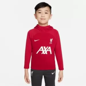 Image of Nike FC Academy Pro Little Kids Nike Dri-FIT Soccer Hoodie - Red