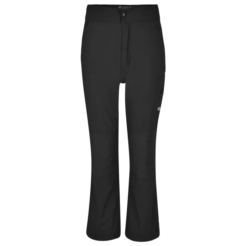 Image of Regatta Reprise Stretch Walking Trouser Unisex Kids - Black 5 - 6 Years