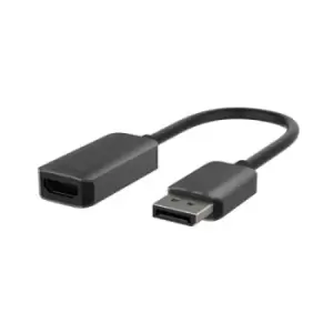 Image of Belkin AVC011btSGY-BL 0.22 m DisplayPort HDMI Black