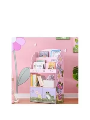 Image of Teamson Kids Fantasy Fields Magic Garden 3 Tier Bookshelf, Pink