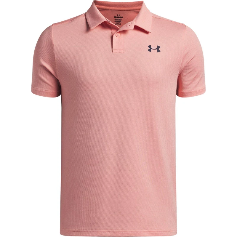 Image of Under Armour UA Matchplay Polo Jn62 Pink/Navy male 9-10 (M)