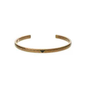 Image of Emporio Armani EGS2761251 Gold Tone Logo Bangle