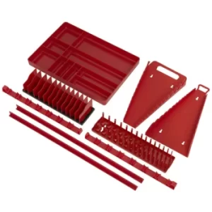 Image of Sealey TSK01 Tool Storage Organizer Set 9pc