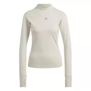 Image of adidas Techfit AEROREADY Warm Long-Sleeve Top Training Lo - Grey