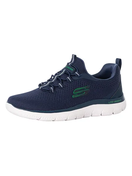 Image of Skechers Summits Tallo Trainers Navy 7 UK
