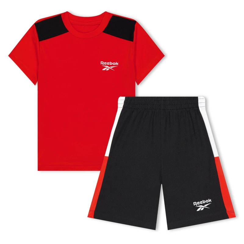 Image of Reebok Lgo T/Sht St - Red Red 3 - 4 Years