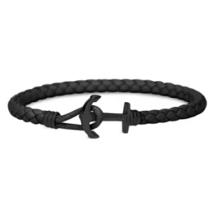 Image of Paul Hewitt Leather Phrep Black Collection Phrep Black Collection Bracelet