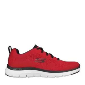 Image of Skechers Knit Lace-Up Sneaker W Air-Co - Red