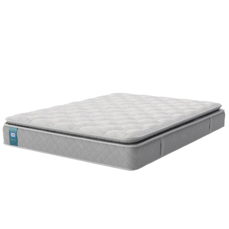 Image of Sealy Alston Advantage Posturetech Geltex Mattress in White Size: King White Unisex King