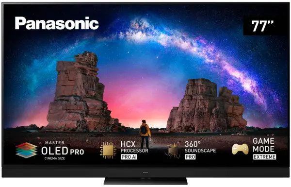 Image of Panasonic 77" TX77MZ2000B Smart 4K Ultra HD OLED TV