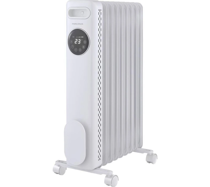 Image of Morphy Richards HeatFlux Portable Oil-Filled Radiator - White 5056765402066