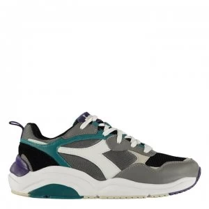 Image of Diadora Lifestyle Whizz Run Trainers Mens - Charcoal/White