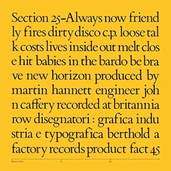 Image of Section 25 - Always Now Vinyl