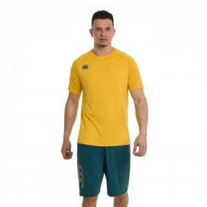 Image of Canterbury Slight T Shirt Mens - Yellow