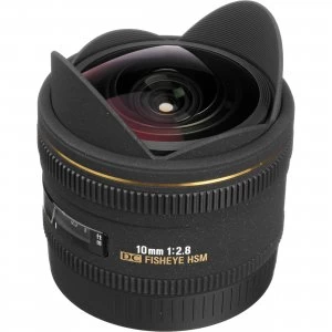 Image of Sigma 10mm f2.8 EX DC Fisheye HSM Lens For Canon Mount