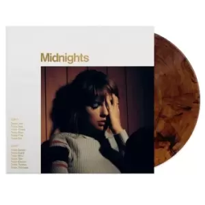 Image of Taylor Swift - Midnights LP (Mahogany Coloured Vinyl)