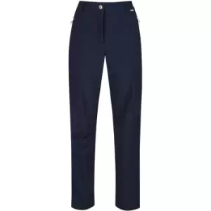 Image of Regatta Womens/Ladies Geo II Softshell Wind Resistant Walking Trousers 8R - Waist 25' (63cm), Inside Leg 31