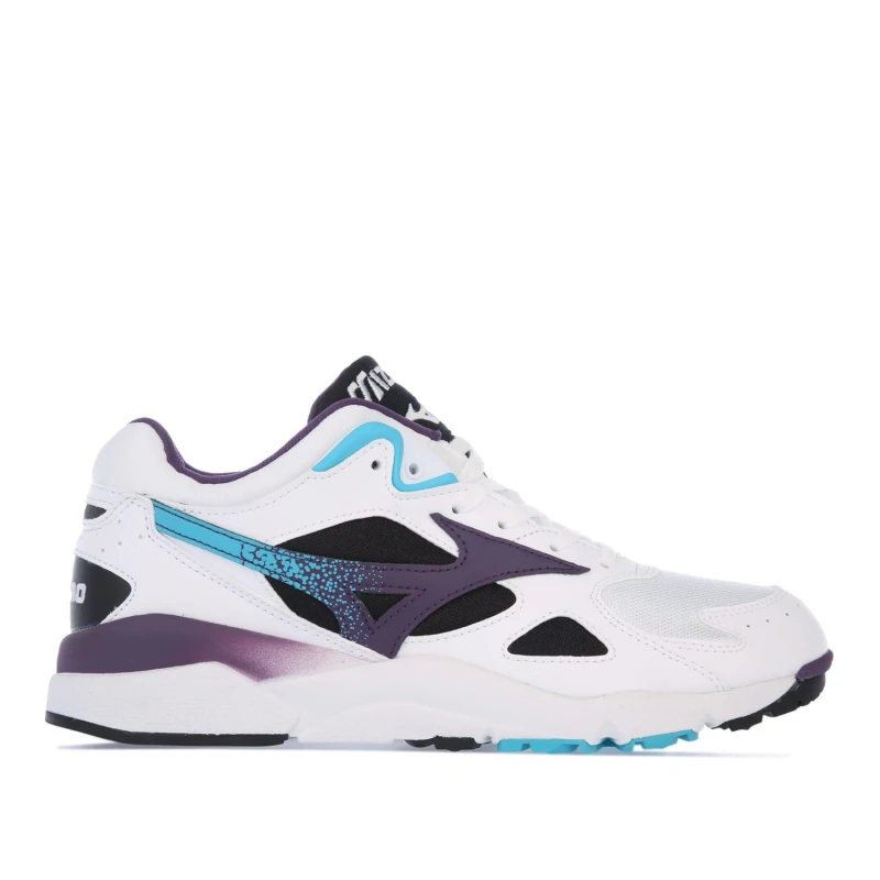 Image of Mizuno Sky Medal Trainers - White purple White purple 4