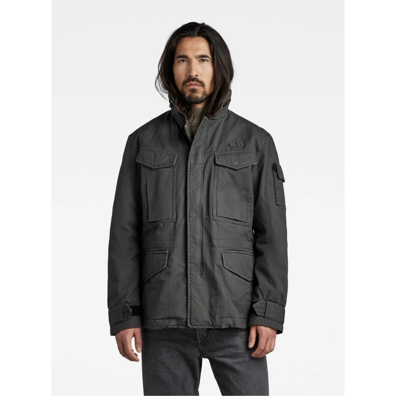 Image of G Star Mens Padded Field Jacket Cloack male Small