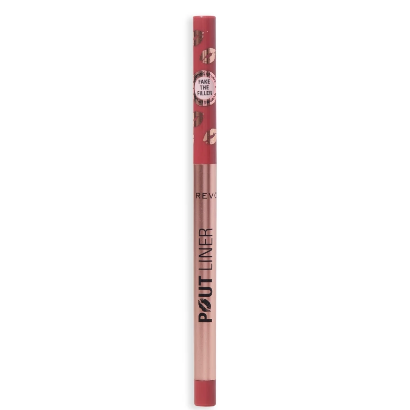 Image of Makeup Revolution Pout Bomb Plumping Lip Liner Burnt Cherry Red