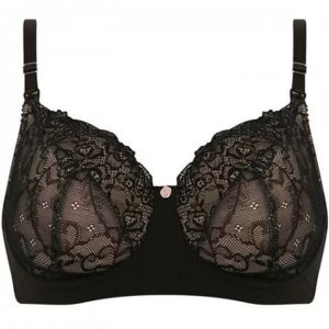 Image of Hot Milk Temptation full cup wire free racer back - Black