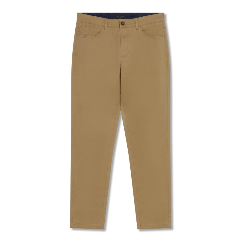 Image of Ted Baker Chapell Chinos - Brown Brown 30 S