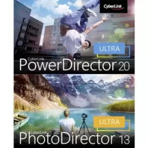 Image of Cyberlink PowerDirector 20 Ultra & PhotoDirector 13 Ultra Duo Full version, 1 licence Windows Illustrator