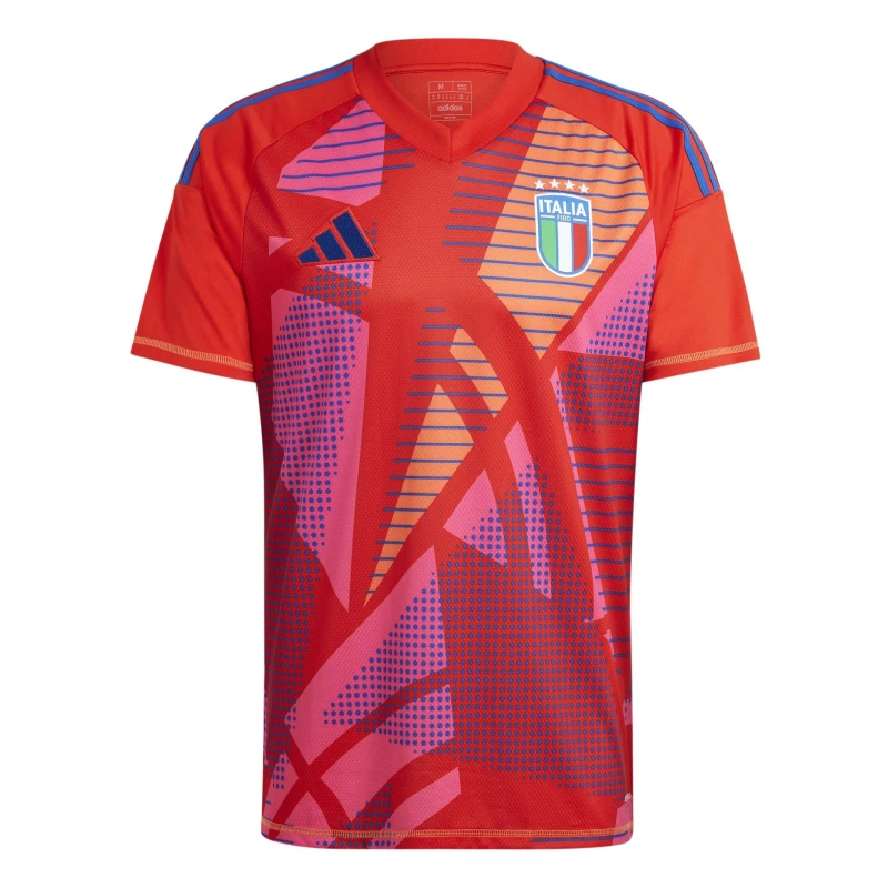 Image of adidas Italy Tiro 23 Goalkeeper Shirt Adults - Red Red S