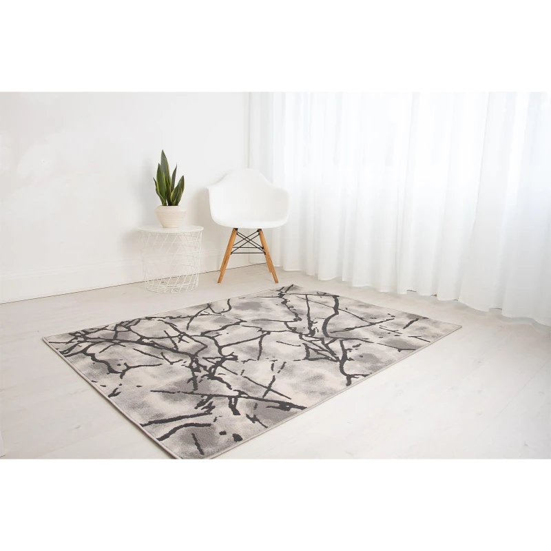 Image of Rugstyle BALLETTO 19NA Beige/Anthra unisex 80x150cm