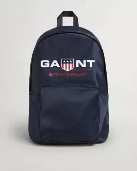 Image of GANT Men Retro Shield Backpack (ONE-SIZE) Blue