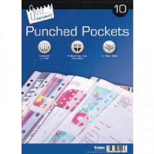 Image of Tallon 10 Punched Pockets Pack of 12