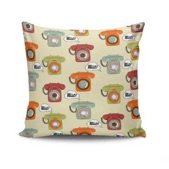 Image of NKRLNT-091 - No Filling Multicolor Cushion Cover