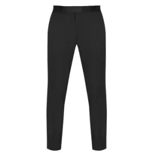 Image of Boss H Genius Tux Suit Trousers - Black