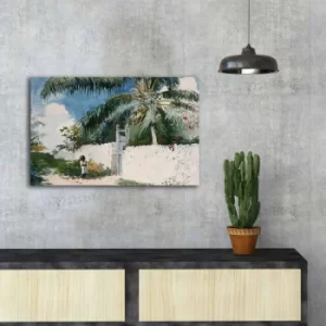 Image of FAMOUSART-076 Multicolor Decorative Canvas Painting
