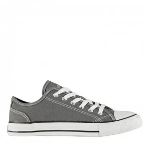 Image of SoulCal Canvas Low Ladies Canvas Shoes - Charcoal