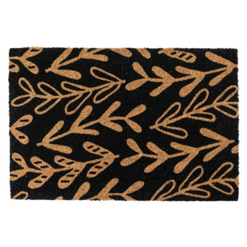 Image of Jvl Eco-Friendly Latex Backed Coir Entrance Doormat, 40X60Cm - Sycamore
