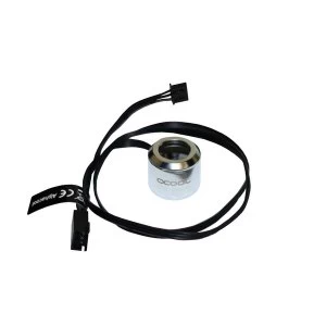 Image of Alphacool Aurora Hard Tube Digital RGB LED Ring 13mm - Chrome