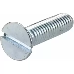 Image of R-tech - 337065 Slotted Countersunk Machine Screws bzp M4 16mm - Pack Of 100