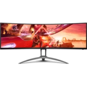 Image of AOC AGON 49" AG493QCX Ultra HD Curved LED Gaming Monitor