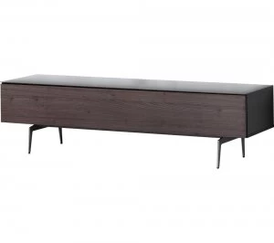 Image of Connected Essentials STA360F 1650 mm TV Stand Black & Dark Walnut, Black