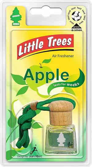 Image of Apple (Pack Of 24) Little Trees Bottle Air Freshener