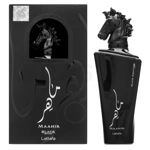 Image of Lattafa Maahir Black Edition eau de parfum unisex 100ml