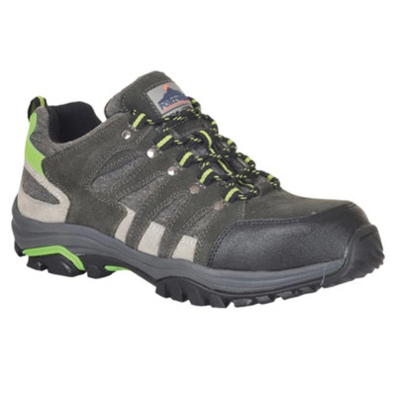 Image of Portwest Steelite Loire Low Cut Safety Steel Toecap Trainers Grey
