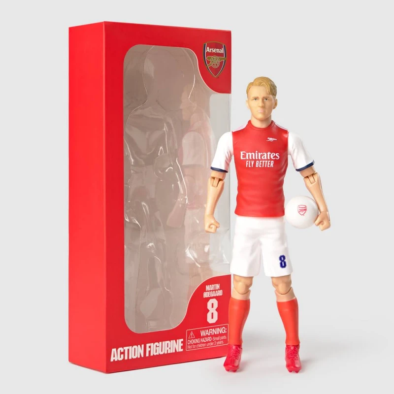 Image of Banbotoys Odegaard Arsenal Fully Articulated Figurine in Red Red Unisex