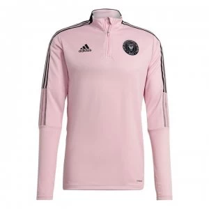 Image of adidas Inter Miami Training Top 2021 Mens - True Pink/Black