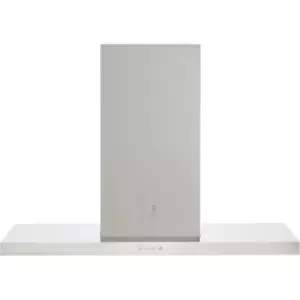 Image of Elica Thin 90 90cm Chimney Cooker Hood - Stainless Steel - For Ducted/Recirculating Ventilation