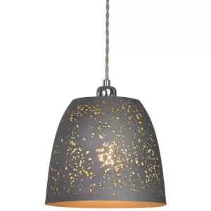 Image of Village At Home - STORM PENDANT SHADE GREY