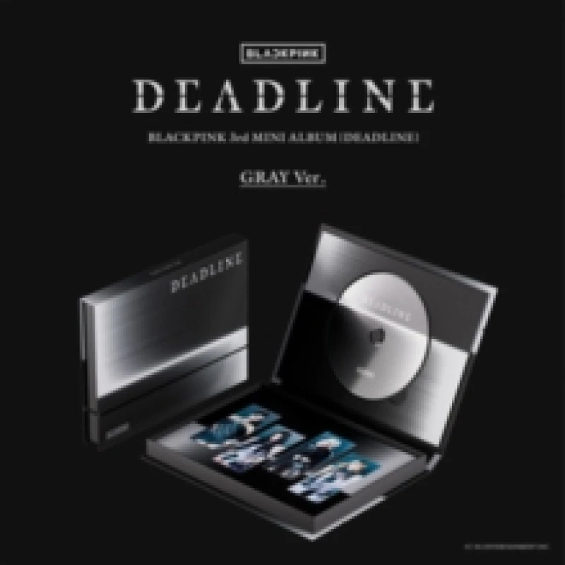 Image of BLACKPink 3rd Mini Album [DEADLINE] GRAY Ver. CD / EP